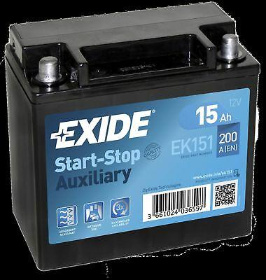 Аккумулятор EXIDE Auxiliary EK151 - фото 1 - id-p73772132