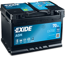 Аккумулятор EXIDE Start-Stop AGM EК700