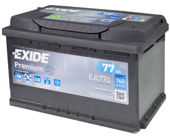Аккумулятор EXIDE Premium ЕА770 - фото 1 - id-p73772152
