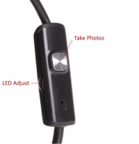 Эндоскоп для смартфона проводной, гибкий, водонепроницаемый, с подсветкой, длина кабеля 5 метров, USB/MicroUSB - фото 5 - id-p73789622