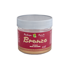 Эмаль декоративная акриловая 0,3л Радуга Bronze