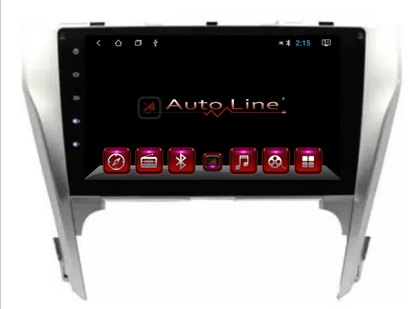 Автомагнитола AutoLine Toyota Camry V50 2012-2014 ПРОЦЕССОР 4 ЯДРА (QUAD CORE)