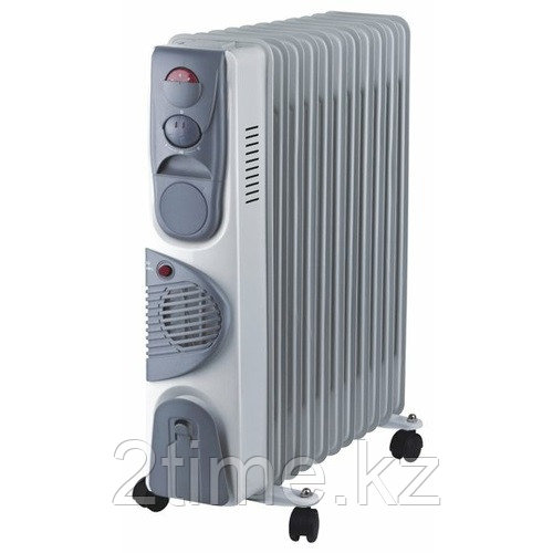 Масляный радиатор Oasis BB-25Т, 2,5кВт, 11-секций, Встроенный вентилятор, фото 1