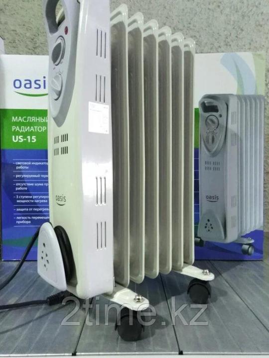 Масляный радиатор Oasis US-15, 1,5кВт, 7-секций, фото 1