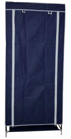 Шкаф-кофр для одежды EASYCARE на молнии складной тканевый (Синий) - фото 1 - id-p73811538
