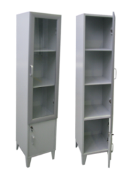 Шкаф металлический с двумя отделениями - фото 1 - id-p73815871