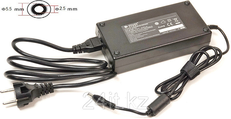 Блок питания для ноутбуков PowerPlant ASUS 220V, 19V 150W 7.9A (5.5*2.5)