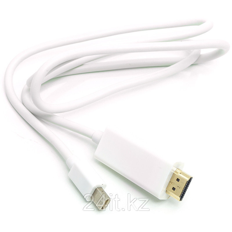 Кабель PowerPlant mini DisplayPort (M) - HDMI (M), 1 м