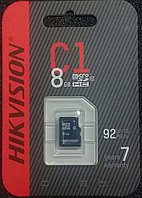 HS-TF-C1/8G Карта памяти HIKVISION microSDHC 8GB Class10 более 300 циклов