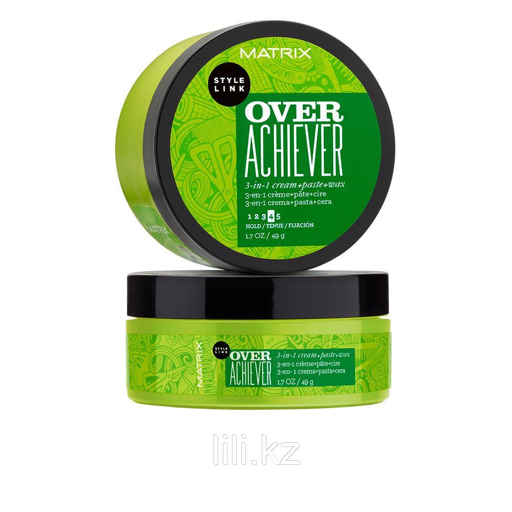 Крем+Паста+Воск 3 в 1 Matrix Style Link Play Over Achiever 3-in-1 cream paste wax 49 гр.