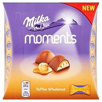 Конфеты Milka Moments Toffe 97гр (16шт-упак)