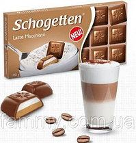Шоколад Schogetten Latte Mocchiato 100гр (15 шт. в упаковке)