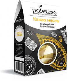 Какао-масло нерафинированное, 500 г