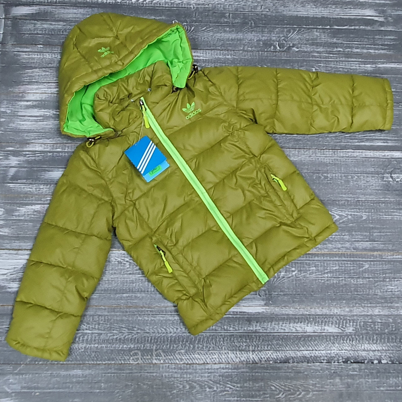 Куртка болоневая Adidas (хаки)