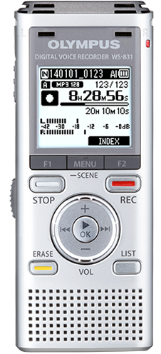 Диктофон Olympus WS-831-E1-SLV 2GB