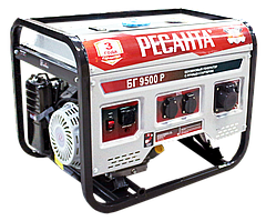 Электрогенератор БГ 9500 Р Ресанта (7.5 кВт) Ручной стартер