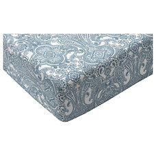 Простыня натяжная ЙЭТТЕВАЛЛМО синий 160x200 см ИКЕА, IKEA, фото 3