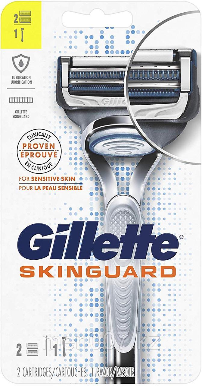Gillette SkinGuard с двумя запасными картриджами для чувствительной кожи