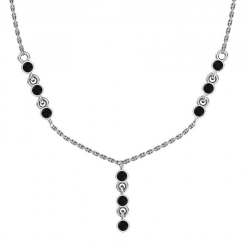 Серебряное колье с фианитом Pokrovsky 0320356-00205 размеры - 45 0320356-00205