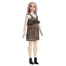 Barbie "Игра с модой" Кукла Барби в леопардовом #109 (Пышная)