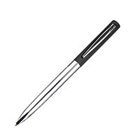 Ручка шариковая CLIPPER, покрытие soft touch, Черный, -, 11062 35
