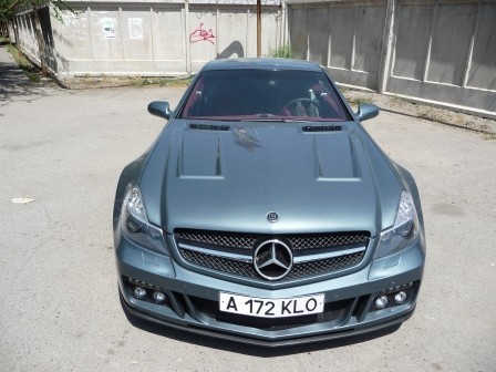 Изготовление обвеса на Mercedes SL