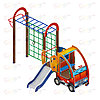 Детский игровой комплекс «Машинка с горкой 2» ДИК 1.03.1.02 Н 750, фото 4