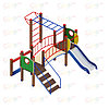 Детский игровой комплекс «Карапуз» ДИК 1.001.05 H=750, фото 4