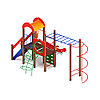 Детский игровой комплекс «Играйте с нами» ДИК 2.01.1.08 H=1200, фото 3