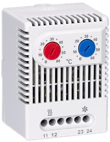 Термостат ZR011  нагрев и охлаждение (NO-NC) от 0 до 60С