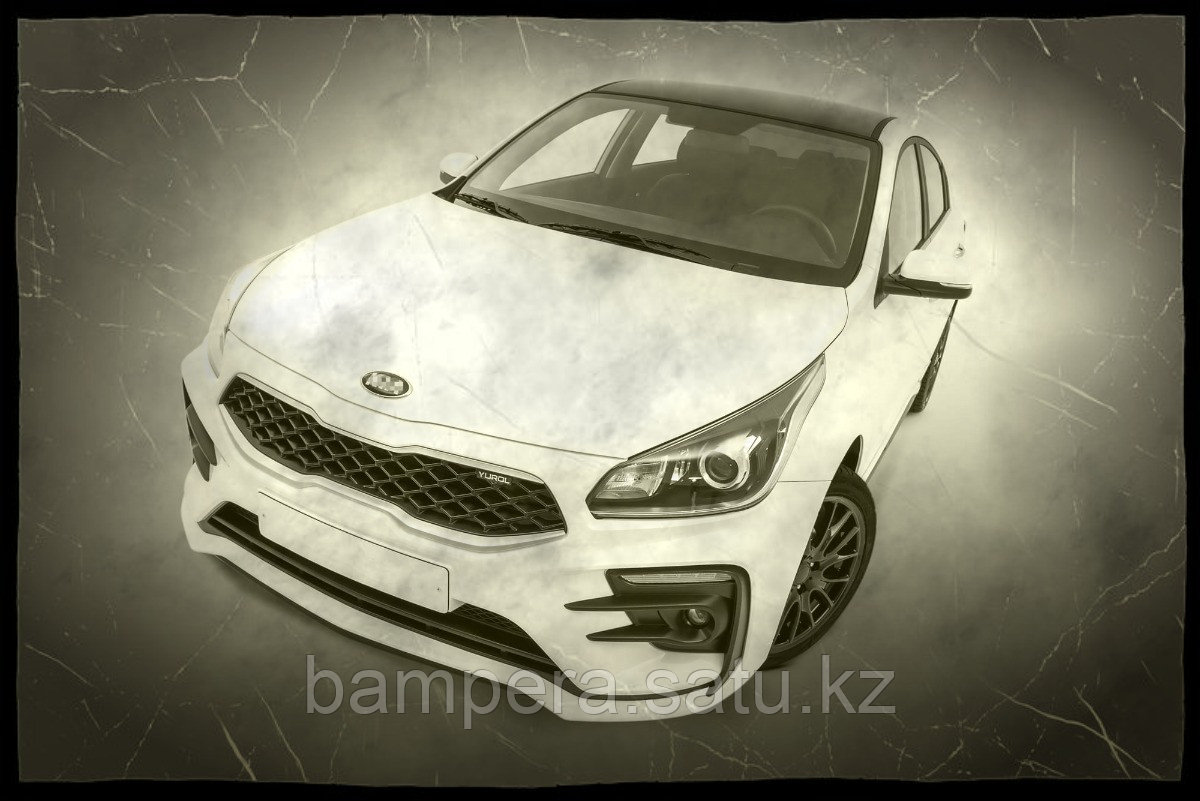 Комплект обвеса "Kudos Lux" (пластик) для Kia Rio (2017-2020) - фото 1 - id-p73889025