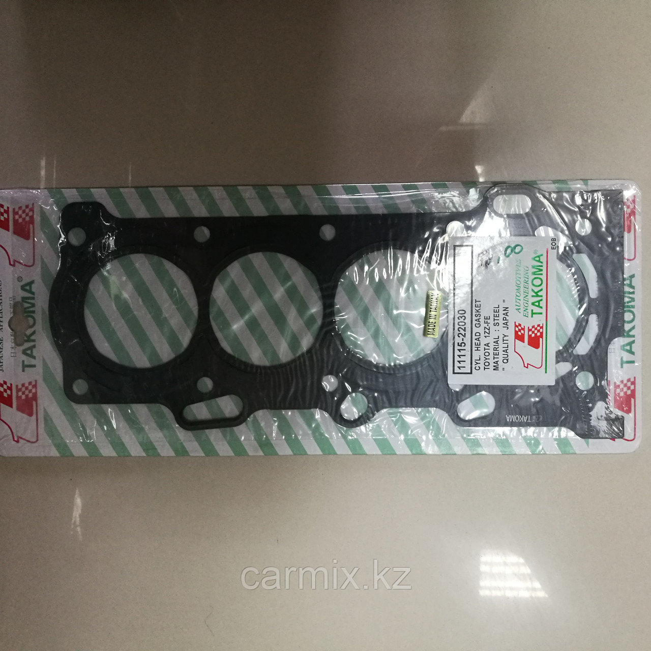 11115-22030, Прокладка ГБЦ (металл) TOYOTA COROLLA ZZE110 1ZZFE V-1.8, TAKOMA, TAIWAN