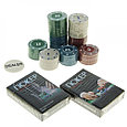 Набор для покера Poker set: карты 2 колоды, фишки 100 шт, фото 3