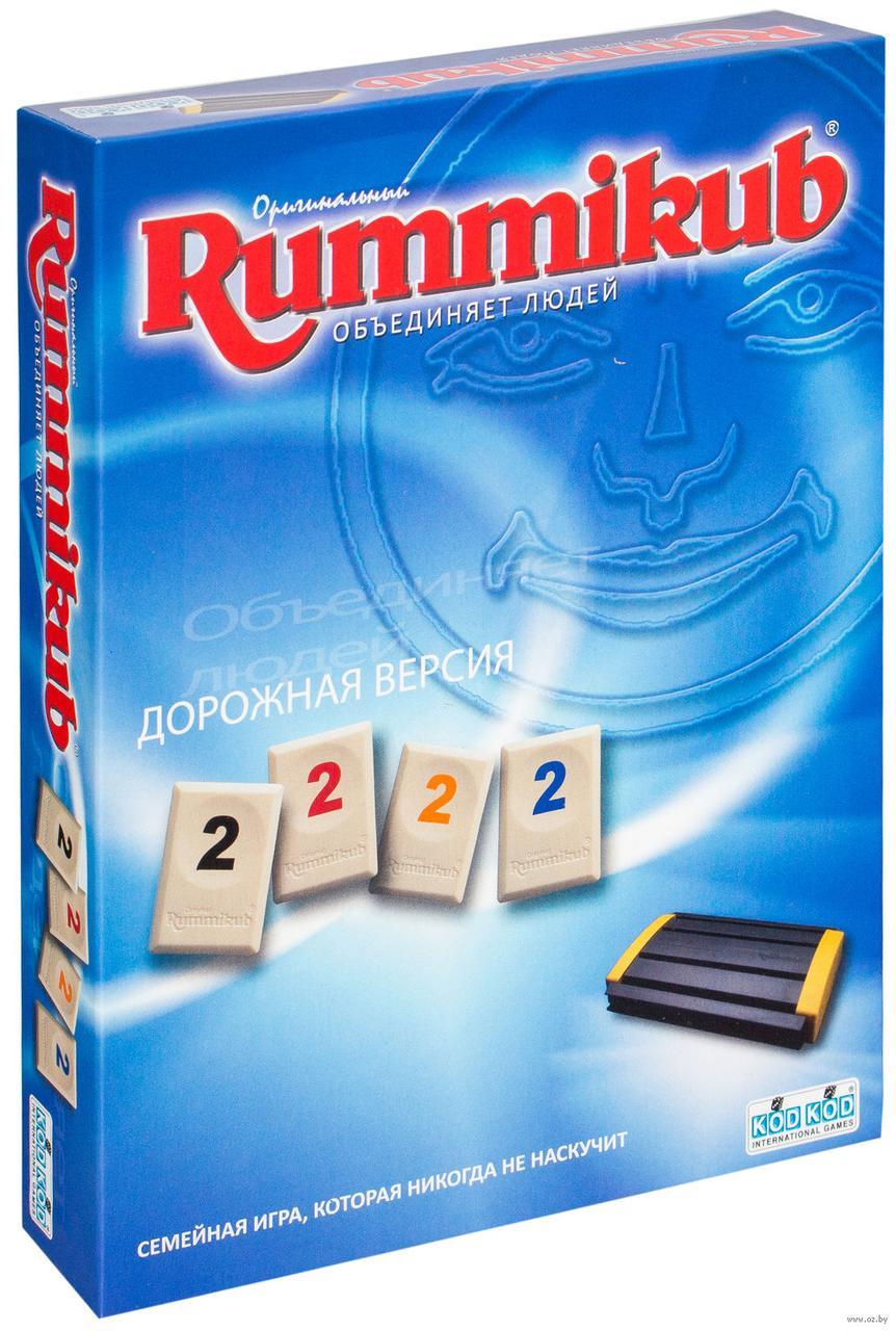 Оригинальная игра Rummikub "Дорожная версия"
