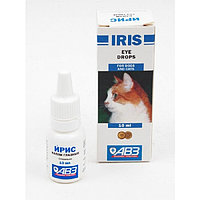 Ирис глазные капли для кошек и собак, фл. 10 мл