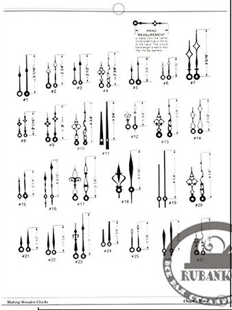 Книга *The Complete Guide to Making Wooden Clocks*, John A. Nelson - фото 4 - id-p7272738