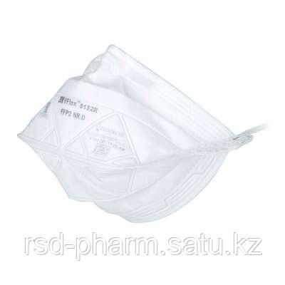 3M™ VFlex® 9152R Противоаэрозольная Фильтрующая Полумаска, класс защиты FFP2 NR D, фото 2