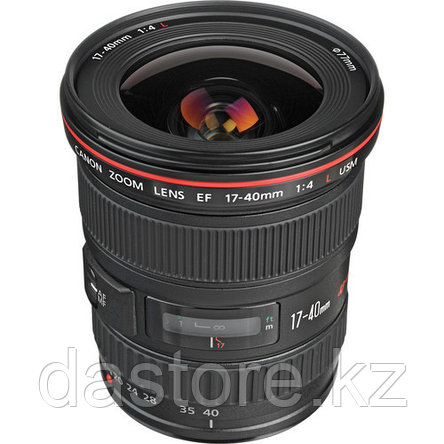 Canon EF 17-40mm f/4L USM Сверхширокий зум-объектив - черный, фото 1