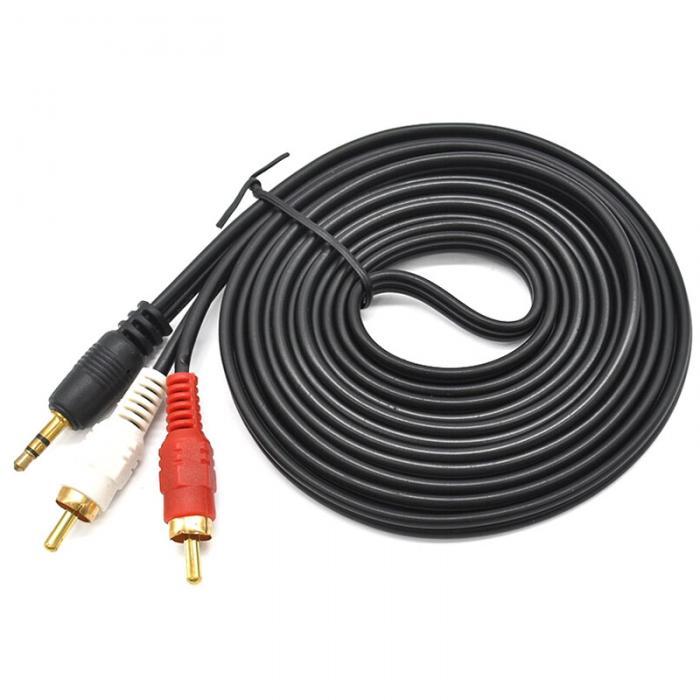AV 2RCA (тюльпан) кабель 2,5м для подключения различных аудиоустройств - фото 3 - id-p73933546