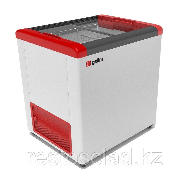 Ларь морозильный GELLAR FG 250 C красный