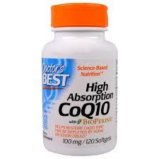 Коэнзим Q10 100 мг с биоперином 120 капсул