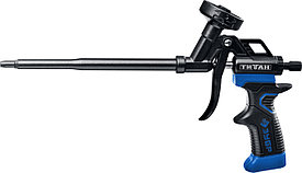 Пистолет для монтажной пены "ТИТАН", металлический корпус, тефлоновое покрытие, ЗУБР
