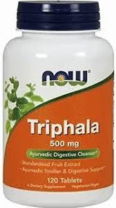 Трифала экстракт (Triphala) Now Foods 500 мг 120 таблеток