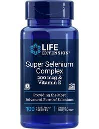 Суперкоплекс селена + витамин Е, Selenium complex, Life Extension. США 100 капсул