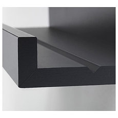 Полка для картин Мосслэнда черный 115 см ИКЕА, IKEA, фото 2