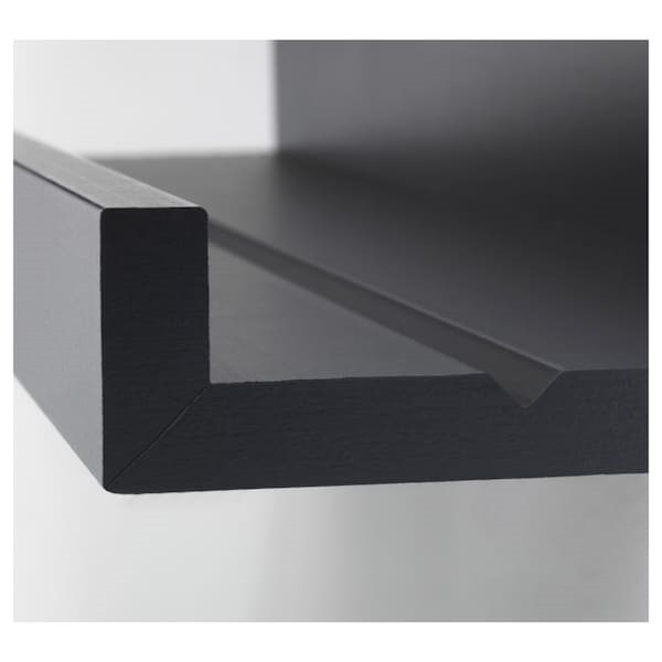 Полка для картин Мосслэнда черный 115 см ИКЕА, IKEA - фото 3 - id-p73937286