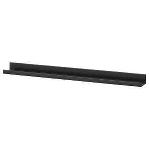 Полка для картин Мосслэнда черный 115 см ИКЕА, IKEA, фото 1