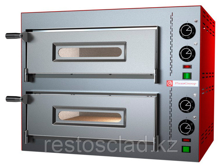 Печь для пиццы PIZZA GROUP Compact M35/8-B (2 камеры)