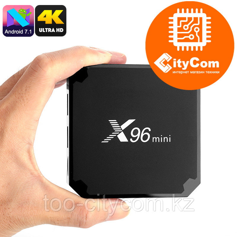 Приставка Android TV box к телевизору, Android Mini PC X96 Mini Арт.6318