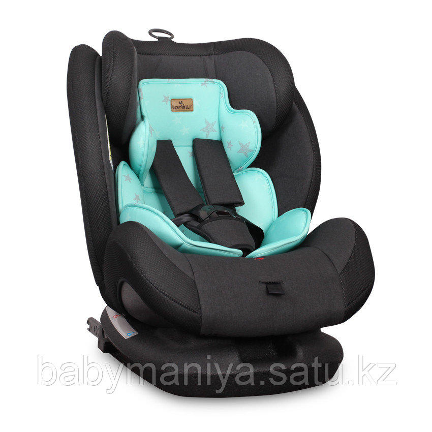 Автокресло 0-36 кг Lorelli CORSICA Isofix Черный-зеленый/ Black&Green 1978